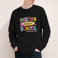 Welcome Back To School School Secretary Life Leopard Youth Long Sleeve Tee Welcome Back To School School Secretary Life Leopard Youth Long Sleeve Tee