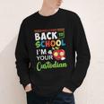 Welcome Back To School Students I'm Your Custodian Proud Youth Long Sleeve Tee Welcome Back To School Students I'm Your Custodian Proud Youth Long Sleeve Tee