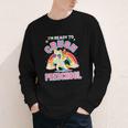 Welcome Back To School Unicorn Crushing Preschool Youth Long Sleeve Tee