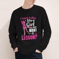 Women's Play Like A Girl Softball Baseball Girls Youth Long Sleeve Tee Women's Play Like A Girl Softball Baseball Girls Youth Long Sleeve Tee