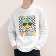 1st Grade Vibes Smile Face Back To School First Grade Youth Long Sleeve Tee 1st Grade Vibes Smile Face Back To School First Grade Youth Long Sleeve Tee