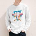 67 Baseball Life Style 101 Apparel Youth Drip Baseball Boys Youth Long Sleeve Tee