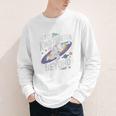 Back To School To Kindergarten And Beyond Astronaut In Space Premium Tri-Blend Youth Long Sleeve Tee