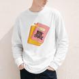 Back To School Notebook And Pencil Graphic Design Premium Tri-Blend Youth Long Sleeve Tee