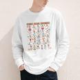 Back To School School Nurse Alphabet School Nurse Life Youth Long Sleeve Tee