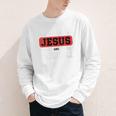 This Boy Runs On Jesus And Baseball Christian Baseball Youth Long Sleeve Tee This Boy Runs On Jesus And Baseball Christian Baseball Youth Long Sleeve Tee