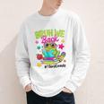 Bruh We Back Third Grade Cute Frog Back To School Youth Long Sleeve Tee