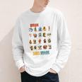 Bruh I’m In 3rd Grade Back To School Italian Brainrot Premium Tri-Blend Youth Long Sleeve Tee