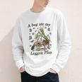 Bug Lover Insect Back To School A Bug Ate My Lesson Plan Youth Long Sleeve Tee