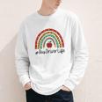 Bus Driver Rainbow Appreciation Day Hello Back To School Youth Long Sleeve Tee Bus Driver Rainbow Appreciation Day Hello Back To School Youth Long Sleeve Tee