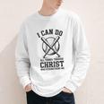 Christian Baseball Philippians 4 Youth Long Sleeve Tee Christian Baseball Philippians 4 Youth Long Sleeve Tee