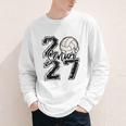 Class Of 2027 Volleyball Senior 2027 Back To School Youth Long Sleeve Tee Class Of 2027 Volleyball Senior 2027 Back To School Youth Long Sleeve Tee