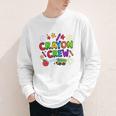 Crayon Crew Cute Back To School Youth Long Sleeve Tee