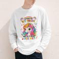 Crush First Grade Girls Back To School Unicorn First Day Youth Long Sleeve Tee
