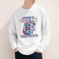 Crush Kindergarten Girls Back To School Unicorn First Day Youth Long Sleeve Tee