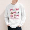 Cute Coquette Bows Assistant Principal Life Back To School Youth Long Sleeve Tee Cute Coquette Bows Assistant Principal Life Back To School Youth Long Sleeve Tee