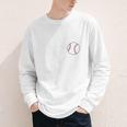 My Favorite Baseball Player Calls Me Mom Youth Long Sleeve Tee