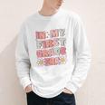 In My First Grade Era Cute Groovy 1st Grade Back To School Youth Long Sleeve Tee In My First Grade Era Cute Groovy 1st Grade Back To School Youth Long Sleeve Tee