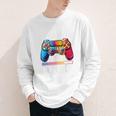 Game Over Back To School Shirt Kids First Day School Youth Long Sleeve Tee
