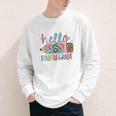 Hello Fourth Grade Tie Dye Pencil Back To School 4th Grade Youth Long Sleeve Tee Hello Fourth Grade Tie Dye Pencil Back To School 4th Grade Youth Long Sleeve Tee