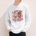 I Just Hit 100 Days Of School Baseball 100th Day Teacher Kid Youth Long Sleeve Tee I Just Hit 100 Days Of School Baseball 100th Day Teacher Kid Youth Long Sleeve Tee
