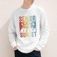 Last First Day Senior Sunset Class Of 2025 Back To School Performance Youth Long Sleeve Tee Last First Day Senior Sunset Class Of 2025 Back To School Performance Youth Long Sleeve Tee