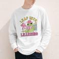 Leap Into Learning Cute Frog Kawaii Back To School Kids Youth Long Sleeve Tee Leap Into Learning Cute Frog Kawaii Back To School Kids Youth Long Sleeve Tee