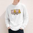 Leopard Baseball Softball Mama Bow Softball Baseball Mom Youth Long Sleeve Tee Leopard Baseball Softball Mama Bow Softball Baseball Mom Youth Long Sleeve Tee
