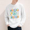 Peace Out 5th Grade Retro Back To School Students Youth Long Sleeve Tee Peace Out 5th Grade Retro Back To School Students Youth Long Sleeve Tee