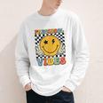 Preschool Vibes Retro Groovy Back To School Pre-K Youth Long Sleeve Tee Preschool Vibes Retro Groovy Back To School Pre-K Youth Long Sleeve Tee