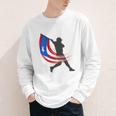 Puerto Rico Baseball Flag Player Boricua Heritage Sports Youth Long Sleeve Tee Puerto Rico Baseball Flag Player Boricua Heritage Sports Youth Long Sleeve Tee