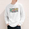 Retro Checkered School Nurse Squad Back To School Graduation Youth Long Sleeve Tee Retro Checkered School Nurse Squad Back To School Graduation Youth Long Sleeve Tee
