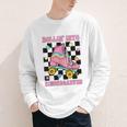 Rolling Into Kindergarten Roller Skating Girl Back To School Youth Long Sleeve Tee Rolling Into Kindergarten Roller Skating Girl Back To School Youth Long Sleeve Tee