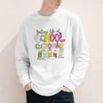 School Custodian Battery Life Back To School Janitor Youth Long Sleeve Tee