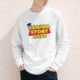 Senior 2025 Story Class Of 2025 Back To School 2025 Grad 25 Youth Long Sleeve Tee