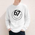 Six Seven Meme Viral Internet Sound 67 Back To School Youth Long Sleeve Tee