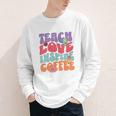 Teach Love Inspire Coffee Cute Teaching Quote Back To School Youth Long Sleeve Tee Teach Love Inspire Coffee Cute Teaching Quote Back To School Youth Long Sleeve Tee