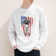 US Flag Baseball Player Batter Sport Lover Team Coach Family Youth Long Sleeve Tee US Flag Baseball Player Batter Sport Lover Team Coach Family Youth Long Sleeve Tee