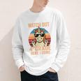 Watch Out Fourth Grade 2026 Back To School 4th Grade Boys Premium Tri-Blend Youth Long Sleeve Tee Watch Out Fourth Grade 2026 Back To School 4th Grade Boys Premium Tri-Blend Youth Long Sleeve Tee