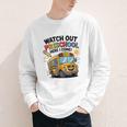 Watch Out Preschool Here I Come Preschool Back To School Youth Long Sleeve Tee Watch Out Preschool Here I Come Preschool Back To School Youth Long Sleeve Tee