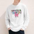 Women Occupational Therapy OT Pencil Bow Back To School COTA Youth Long Sleeve Tee