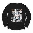 100 Days Of School Baseball Bat 100th Day Of School Youth Long Sleeve Tee 100 Days Of School Baseball Bat 100th Day Of School Youth Long Sleeve Tee