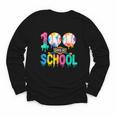 100 Days Of School Baseball Boys Kids Colorful 100th Day Youth Long Sleeve Tee 100 Days Of School Baseball Boys Kids Colorful 100th Day Youth Long Sleeve Tee