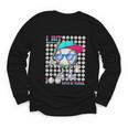 100 Days Of School Baseball Drip Ice Cream Boys Kids Youth Long Sleeve Tee