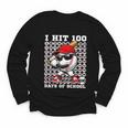 100 Days Of School Retro Baseball Sport For Boys Teachers Youth Long Sleeve Tee 100 Days Of School Retro Baseball Sport For Boys Teachers Youth Long Sleeve Tee