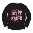 My 1st Day Of Pre-K PreK Pre K 2025 Back To School Girls Youth Long Sleeve Tee