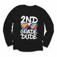 2nd Grade Dude Shirt Back To School Second Grade Boy Girl Youth Long Sleeve Tee