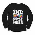 2nd Grade Vibes Shirt Back To School Second Grade Boy Girl Youth Long Sleeve Tee