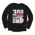 3rd Grade Game On Back To School Baseball Boy Third Grade Youth Long Sleeve Tee 3rd Grade Game On Back To School Baseball Boy Third Grade Youth Long Sleeve Tee