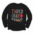 3rd Grade Squad Tshirt Third Grade Back To School Youth Long Sleeve Tee
